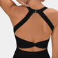 TrueBody By Sio™ ChicTone Halter Tennis Bodysuit