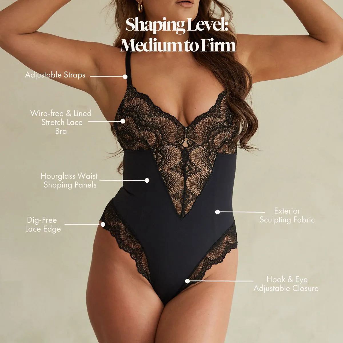 TrueBody By Sio™ Sculpt & Show Bodysuit